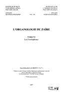 L'organologie du Zaire (Annalen. Menswetenschappen)