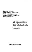 Le "décembre" des intellectuels français