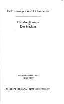 Der Stechlin (Universal-Bibliothek ; Nr. 8144 : Erlauterungen und Dokumente)
