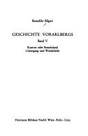 Geschichte Vorarlbergs