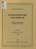 Altfranzösisches Wörterbuch
