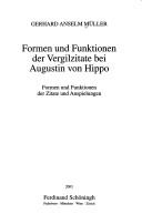 Formen und Funktionen der Vergilzitate und -anspielungen bei Augustin von Hippo