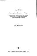 Apuleius: Metamorphosen literarischer Vorlagen