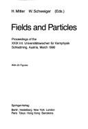Fields and particles