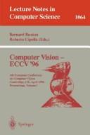 Computer vision, ECCV '96