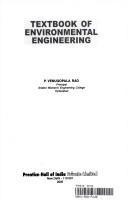 Texbook of Environmental Engineering