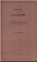 History of Ceylon