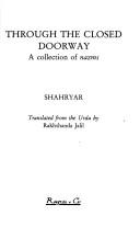 Through the Closed Doorway ; A Collection of Nazms