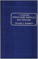 A shorter English-Nepali dictionary