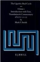 The Ugaritic Baal cycle