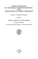 Constantinople in the early eighth century