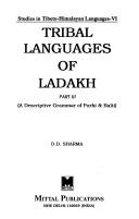 Tribal languages of Ladakh