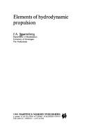 Elements of Hydrodynamic Propulsions (Mechanics of Fluids and Transport Processes)