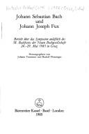 Johann Sebastian Bach und Johann Joseph Fux