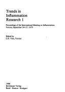Trends in inflammation research I