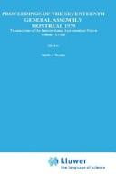Transactions of the International Astronomical Union, Volume XVIIB (International Astronomical Union Transactions)