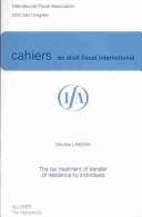 Cahiers de Droit Fiscal International (Ifa Cahiers)