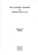 The Palestine Yearbook of International Law 1987-1988