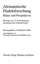 Alemannische Dialektforschung