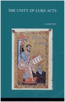 The Unity of Luke-Acts (Bibliotheca Ephemeridum Theologicarum Lovaniensium)