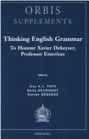 Thinking English grammar