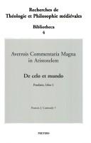 Recherches De Theologie Et Philosophie Medievales