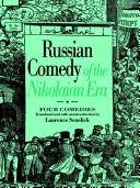 Russian Comedy of the Nikolaian Era (Russian Theatre Archive (Paperback M.E. Sharpe))