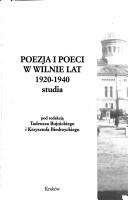 Poezja i poeci w Wilnie lat 1920-1940