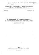 85e anniversaire du Centre scientifique de l'Académie polonaise des sciences à Paris