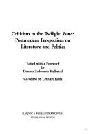 Criticism in the twilight zone
