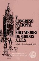 V Congreso Nacional de Educadores de Sordos