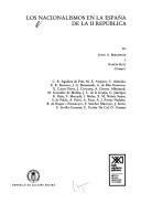 Los Nacionalismos en la España de la II República