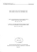 Report of the Eighth Session of the Gfcm Working Party on Resource Appraisal and Fishery Statistics (Fao Fisheries Report No 315)