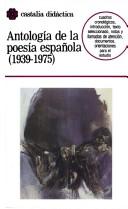Antologia de La Poesia Española (1939-1975) (Civitas, Biblioteca de Legislacion)