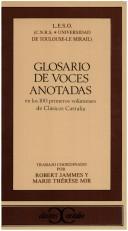 Glosario de voces anotadas en los 100 primeros volúmenes de Clásicos Castalia