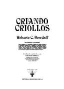 Criando criollos
