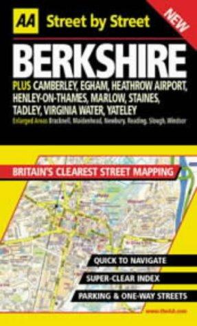 Aa Street by Street Berkshire