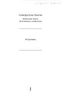 Investigaciones literarias