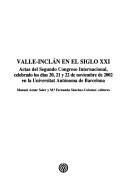 Valle-Inclán en el Siglo XXI