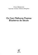 Os cem melhores poemas brasileiros do século