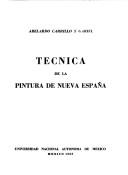 Técnica de la pintura de Nueva España