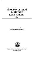 Türk devletleri tarihinde şahıs adları