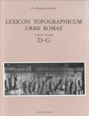 Lexicon Topographicum Urbis Romae: Volume Terzo