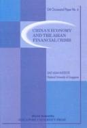 China's economy and the Asian financial crisis