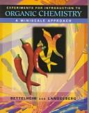 Experiments for Introduction to Organic Chemistry
