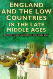 England and the Low Countries in the late Middle Ages
