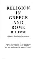 Religion in Greece and Rome