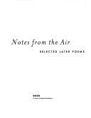 Notes from the Air