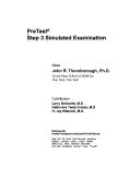 PreTest step 3 simulated examination