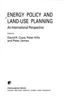 Energy Policy and Land-Use Planning